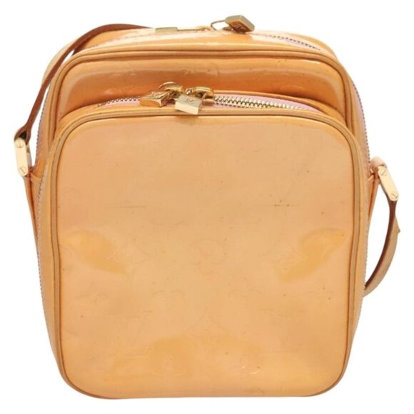 LOUIS VUITTON Monogram Vernis Wooster Bag Marshmallow Pink M91037 Auth 128754 - Picture 10 of 16